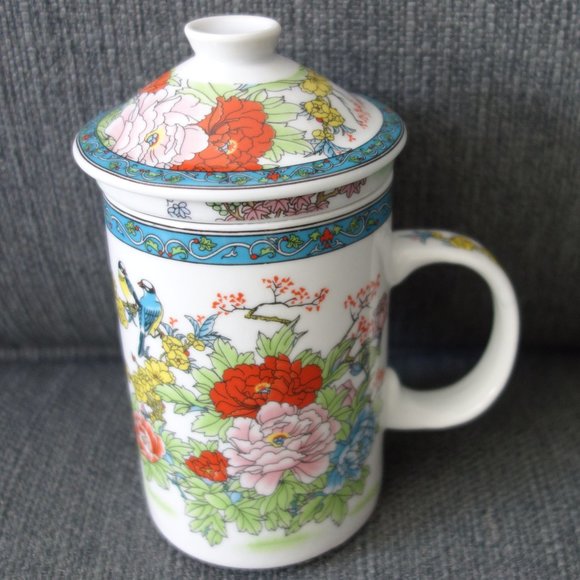 Amadeus Canada Tea Infuser Ceramic Mug - Picture 1 of 15